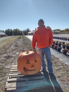 287lb Pumpkin Carving